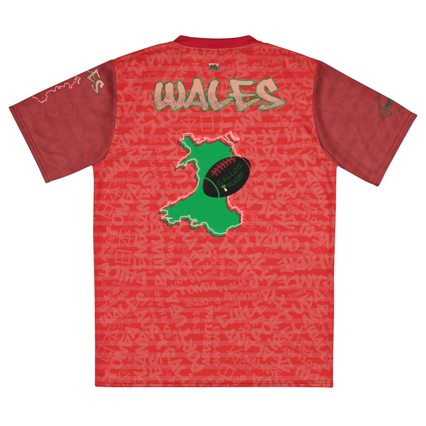 t-shirt jomelo rugby Wales
