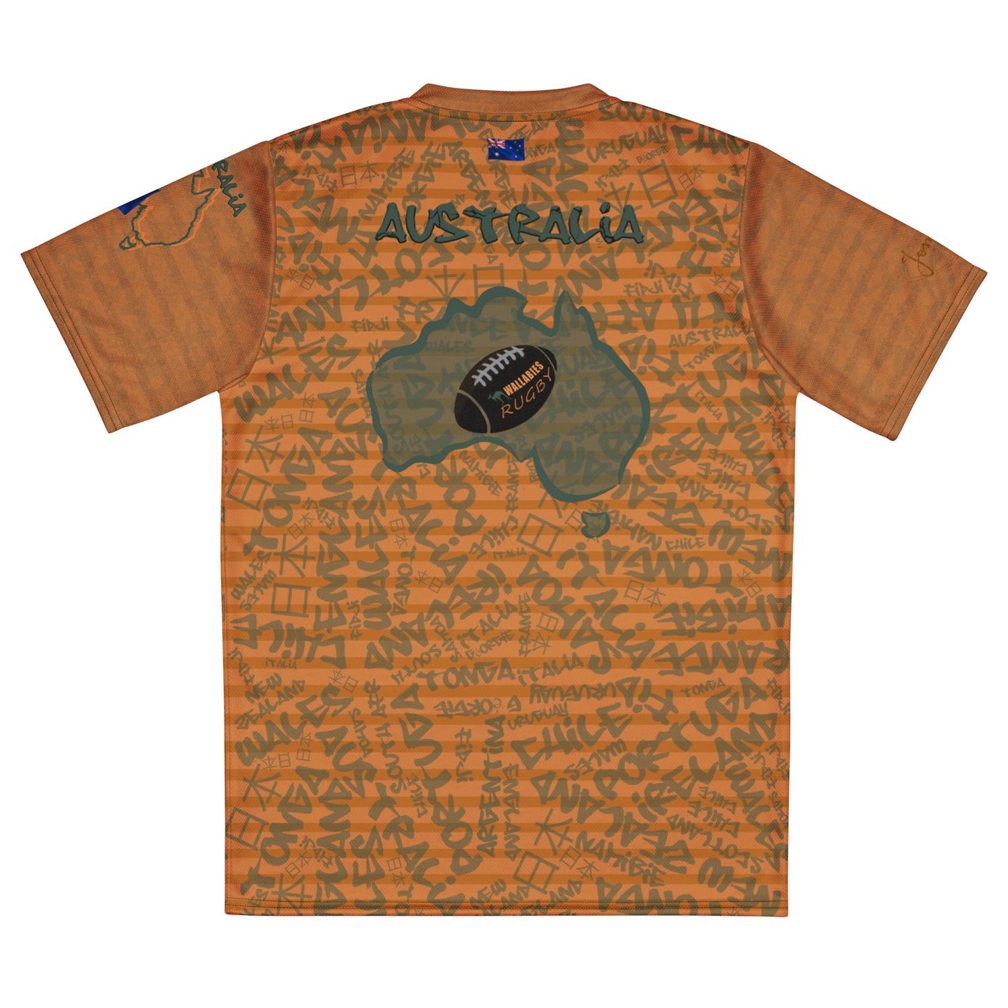 t-shirt jomelo rugby Australien