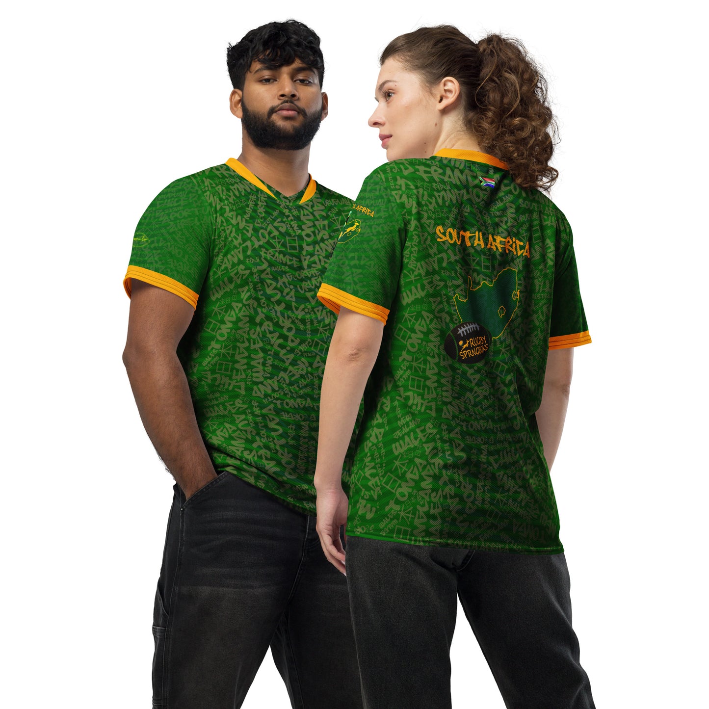 Maillot "Coupe du Monde de Rugby" Afrique du Sud