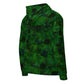 veste à capuche zippé fougère "Vert Printemps"