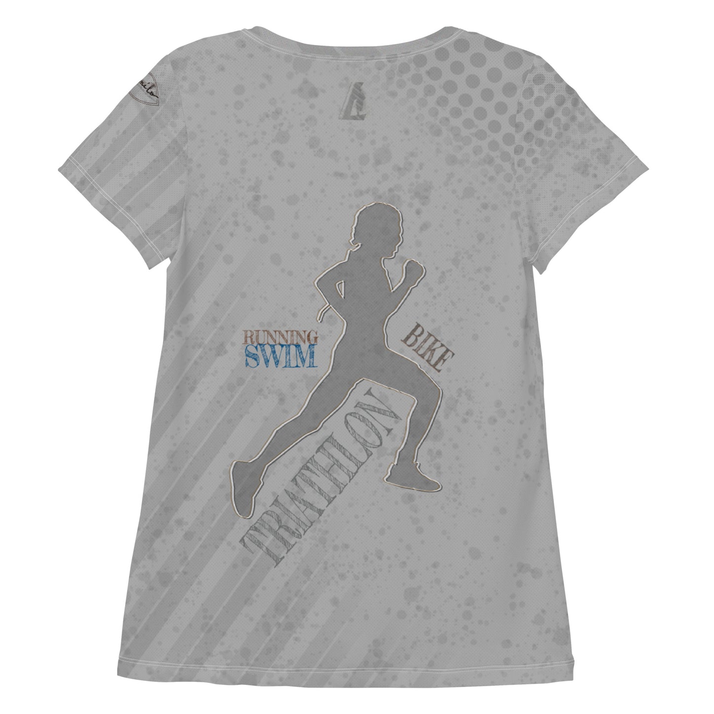 T-shirt de sport "Tri gris"