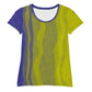 T-shirt de sport femmes "River Yellow Blue"