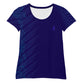 T-shirt sport femme "Really blue"