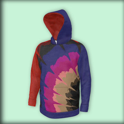 Sweat et veste à capuche grande taille "Spring cyclone Multicolore"