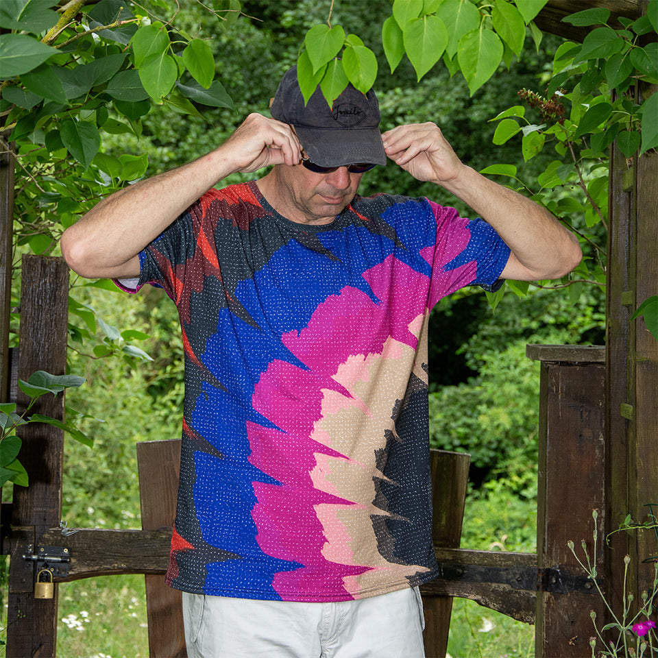 T-Shirt homme "Spring flowers Multicolore"