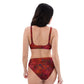 maillot de bain deux pièces fougère red jomélo