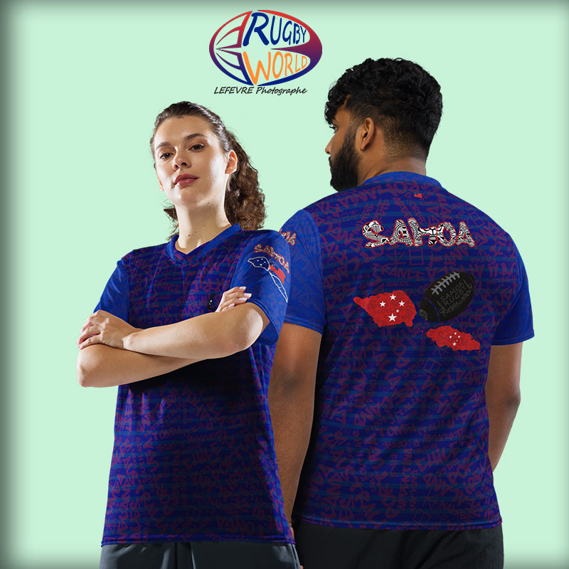 t-shirt jomelo rugby Samoa