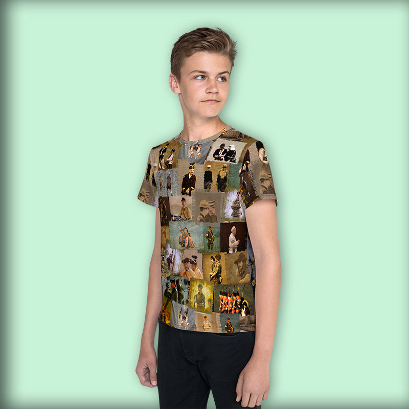 T-shirt adolescent "les Soldats de l'Histoire" 2022