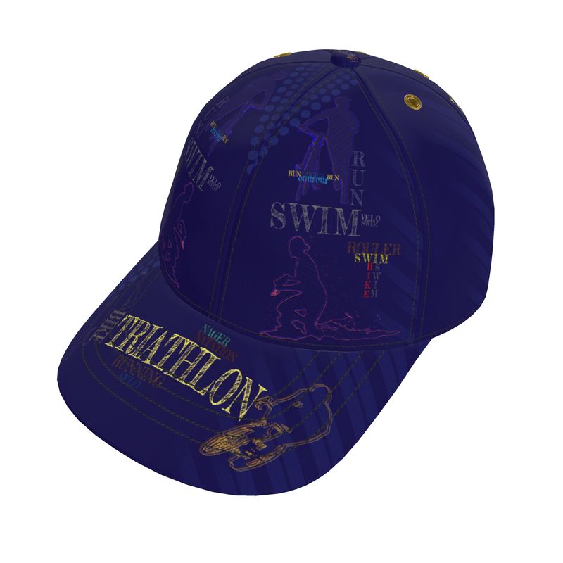 Cap "Triathlon blue purple" 
