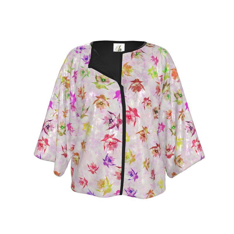 Kimono Court "Bouquets de Fleurs"
