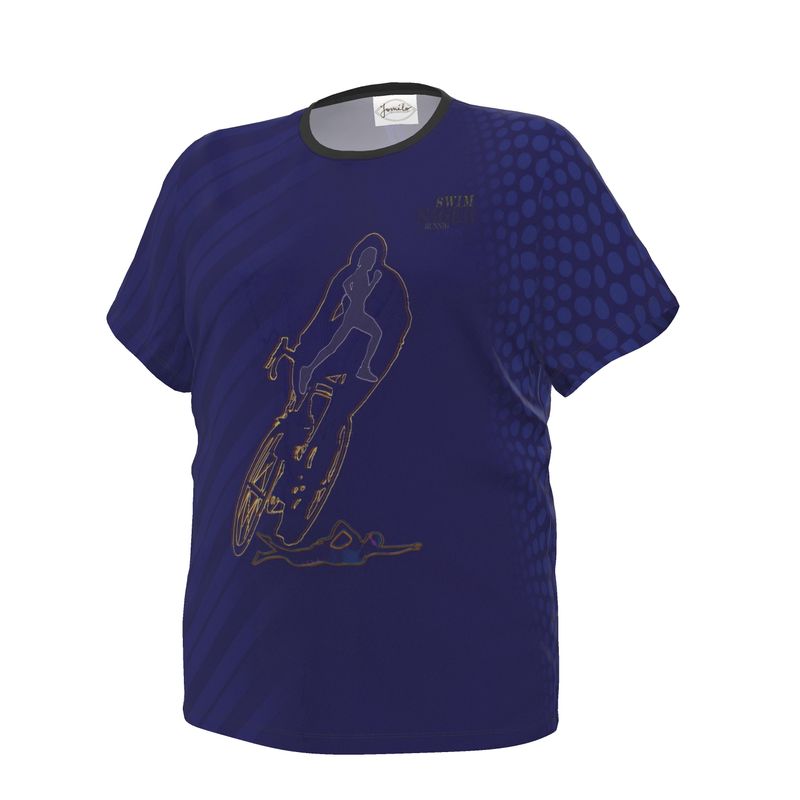 "Triathlon Blue" t-shirt 
