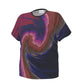 T-Shirt grande taille  "Spring cyclone Multicolore "