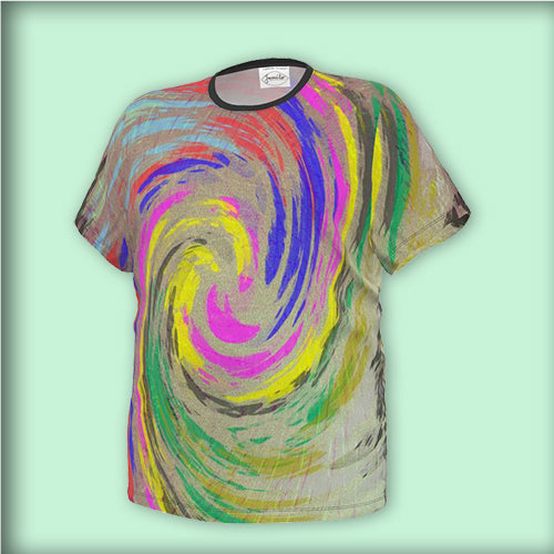 T-Shirt  "Spring cyclone Paint "