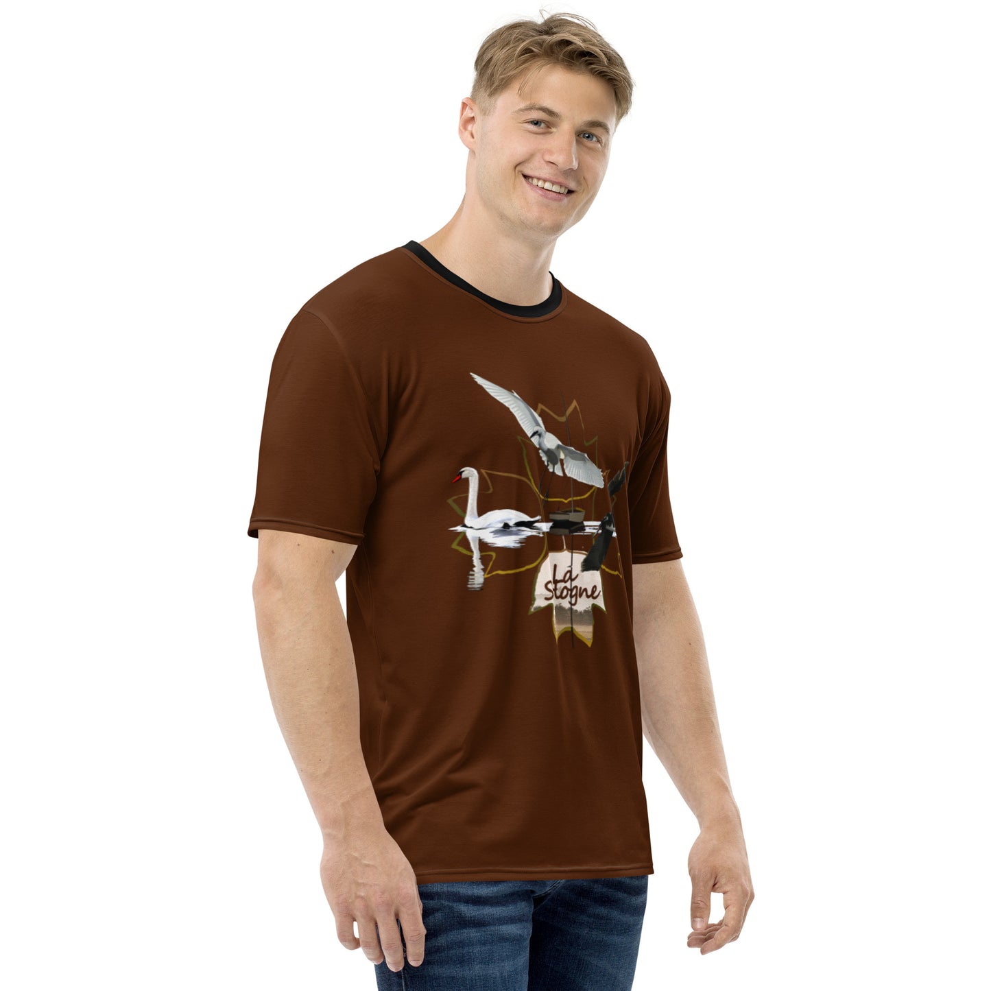 T-Shirt homme "Brown Sologne"
