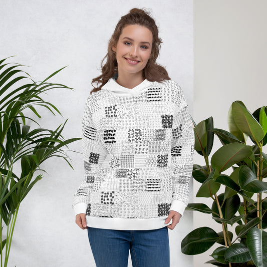 Sweat à capuche Femme "Délire Hivernal"