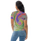 T-shirt Femme "Spring cyclone Paint"