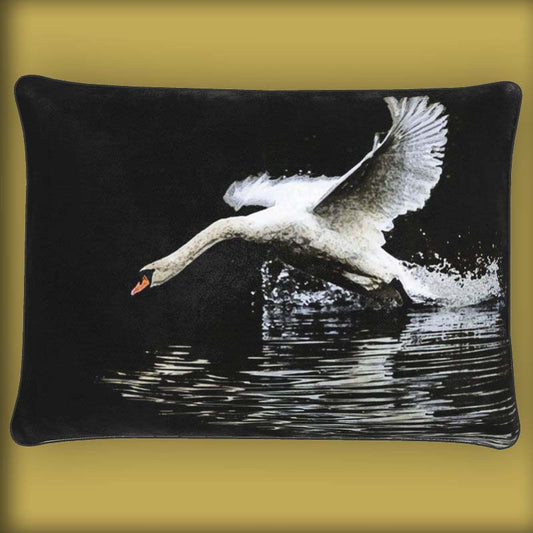 Coussin "le Cygne"