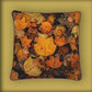 Coussin "feuilles brunes"