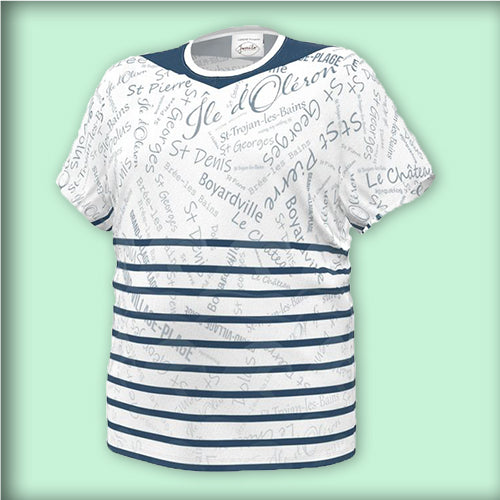 T-shirt grande taille "Oléron Cities"