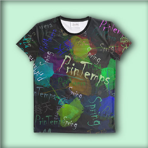 T-shirt  " Printemps"