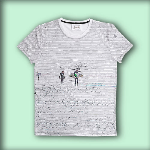 "Surfer couple" t-shirt 